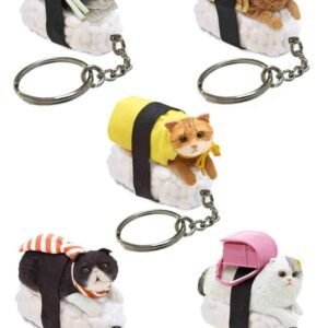 Nekozushi (Sushi Cat) Key Ring Blind Box