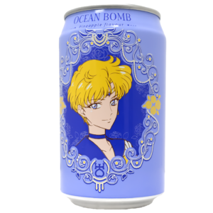 OCEAN BOMB Sailor Moon Sparkling Water Pineapple Flavor 330ml