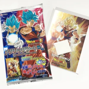 Dragonball Metallic Sheet Soda Flavoured Gum Candy