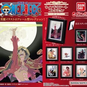 One Piece Window Art Collection Gashapon – Bandai Framed Illustration Gachapon 1 Random