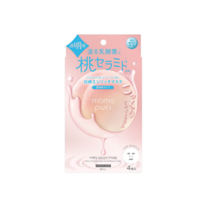 Momo Puri Milky Serum Mask Enrich Clear 4 Sheets 64fl oz/19ml