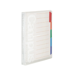 KOKUYO Campus Loose Leaf Slide Binder B5 Clear