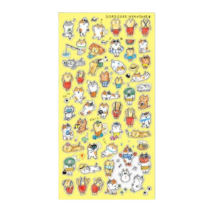 Mind Wave Gorogoro Nyansuke Pepetanko Stickers