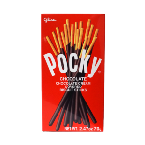 Pocky Chocolate Cream Covered Biscuit Sticks 70g