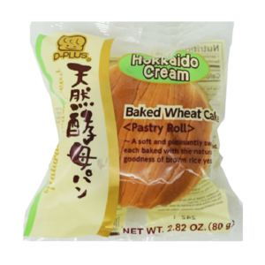D PLUS Baked Wheat Cake Hokkaido Cream 80