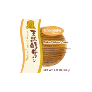 D PLUS Baked Wheat Cake with Chocolate 75g