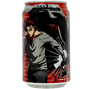 OCEAN BOMB Attack on Titan Apple Pineapple Flavor Soda 330ml