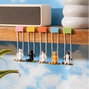 Cat on a Swing Blind Box