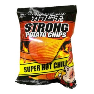 Koikeya Karamucho Strong Potato Chips - Super Hot Chili 1.9oz (54g)