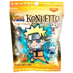 Naruto Shippudem Konpeito Japanese Sugar Candy 2.46oz /70g Blue