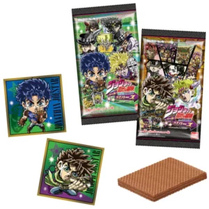 Wafers Jojo's Bizarre Adventure - Niformation Seal Wafer ~Phantom Blood/Battle Tendency~ (With Sticker)