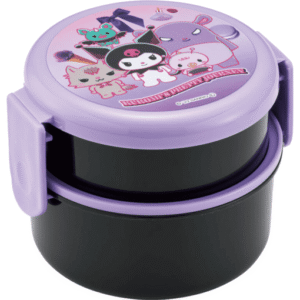 Kuromi Round Bento Lunch Box 16.91oz (Kuromi’s Pretty Journey)