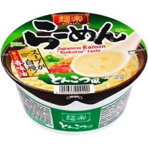 Hikari Menraku Japanese Tonkotsu Ramen Cup 2.9oz/82.3