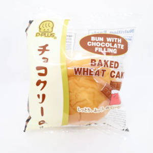 D PLUS Baked Wheat Cake with Chocolate  Flavored Filling 75g