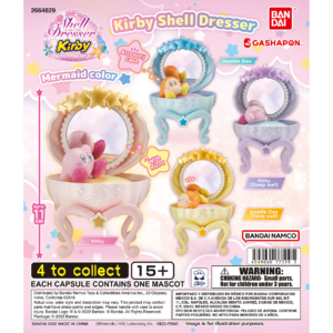 Kirby Shell Dresser Gashapon Collection – Bandai Mirror Figures Gachapon 1 Random