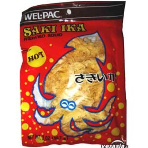 Wel-Pac Saki Ika Original Prepared Hot Shredded Squid 0.75oz/21.3g