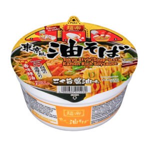 Hikari Menraku Restaurant Style Shoyu Ramen Cup/Abura Soba 3.3oz