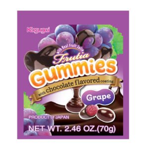 Kasugai Frutia Gummies Grape Flavor 70g/2.46oz