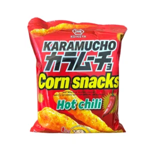 Koikeya - Karamucho Corn Snacks Hot Chili - 2.3oz (65g)