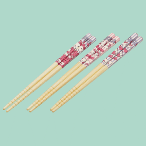Hello Kitty Bamboo Chopsticks 6.5″ 3pcs Set