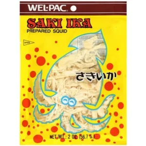 Wel-Pac Saki Ika Original Prepared Shredded Squid 2 Oz (56.7 g)