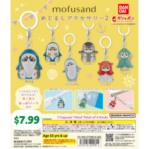 Mofusand Mejirushi Accessories – Series 2 Gachapon 1 Random