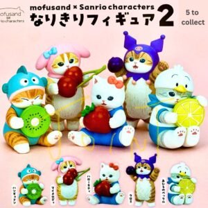 Mofusand x Sanrio Characters Narikiri Figure 2 Blind Box