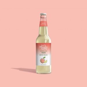 Moshi Sparkling Yuzu White Peach Flavor 12 fl oz/355ml