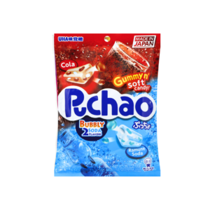 UHA Puchao Gummy Soft Candy - Cola & Soda Flavors 3.53oz (100g)