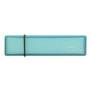 Midori Blue Soft Silicone Pen Case