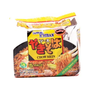 Sapporo Ichiban Yakisoba (5 pack) – 18 oz (510 g)