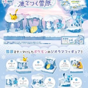 Re-ment Pokemon World 3 Frozen Snow Field 6pcs