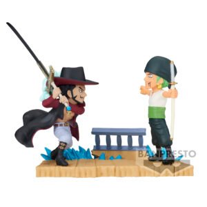 One Piece Zoro vs. Mihawk Log Stories World Collectible Figure